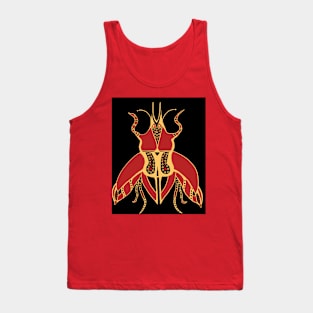 Decorative Scarab Tank Top